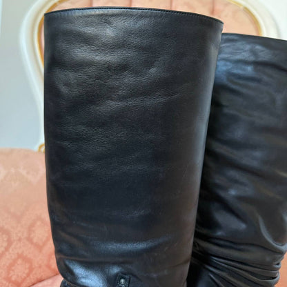 El Dantes cowboy boots in black