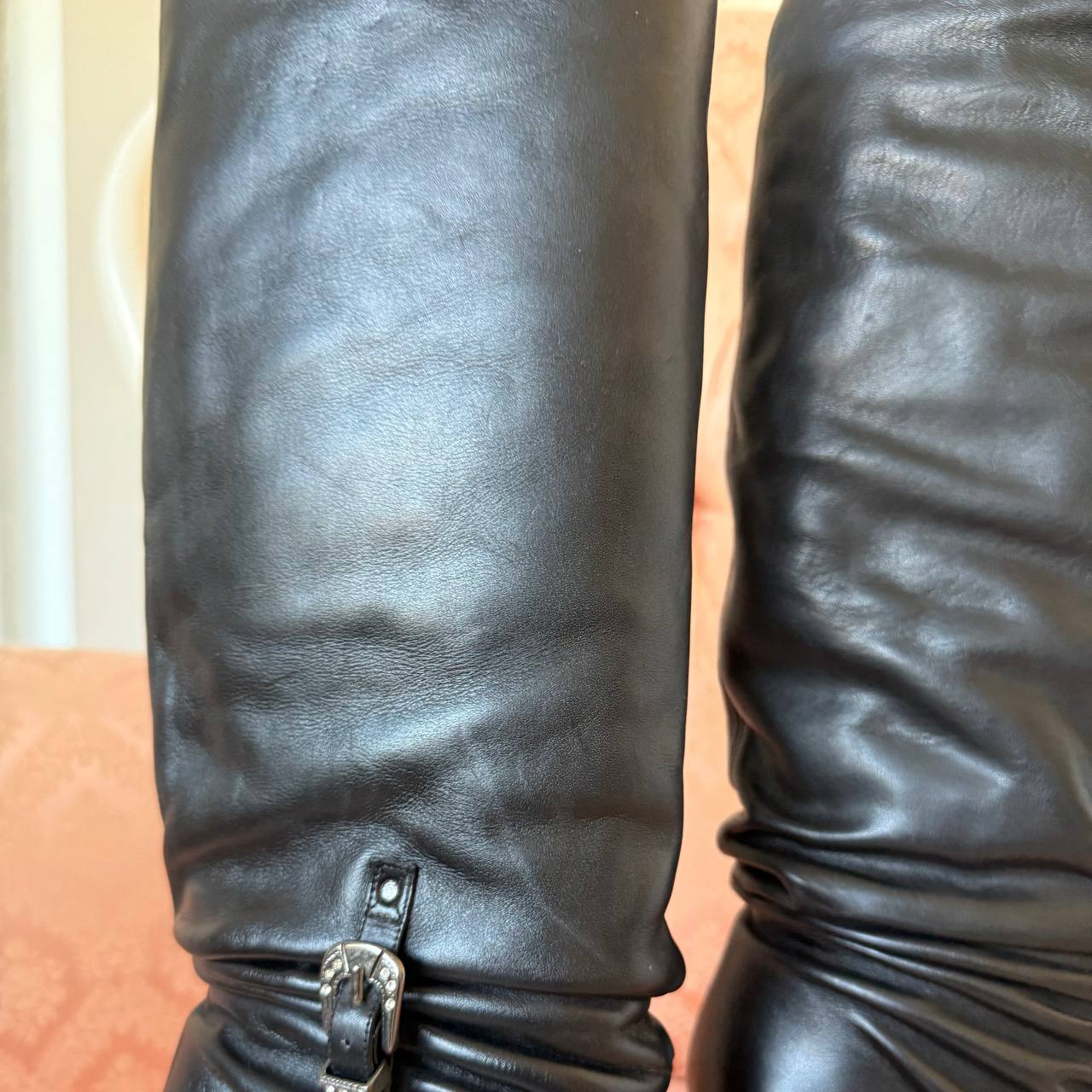 El Dantes cowboy boots in black