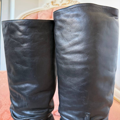 El Dantes cowboy boots in black