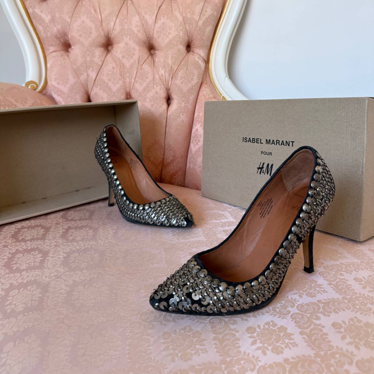 Isabel Marant pour H&M court heels 2013