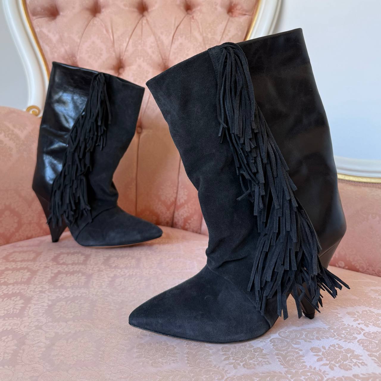 Isabel Marant pour H&M 2013 fringe ankle boots