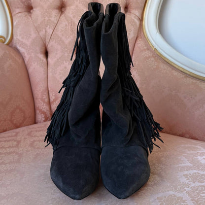Isabel Marant pour H&M 2013 fringe ankle boots
