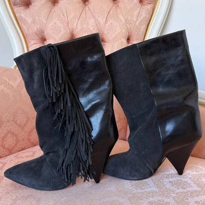 Isabel Marant pour H&M 2013 fringe ankle boots