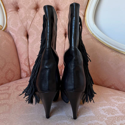 Isabel Marant pour H&M 2013 fringe ankle boots