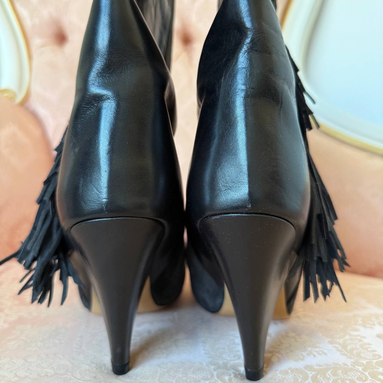 Isabel Marant pour H&M 2013 fringe ankle boots