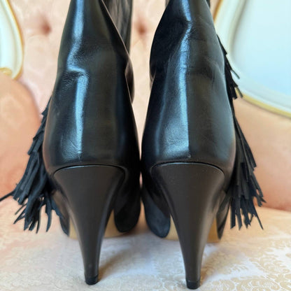 Isabel Marant pour H&M 2013 fringe ankle boots