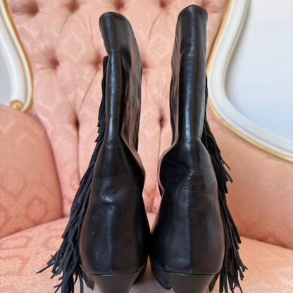 Isabel Marant pour H&M 2013 fringe ankle boots