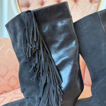 Isabel Marant pour H&M 2013 fringe ankle boots