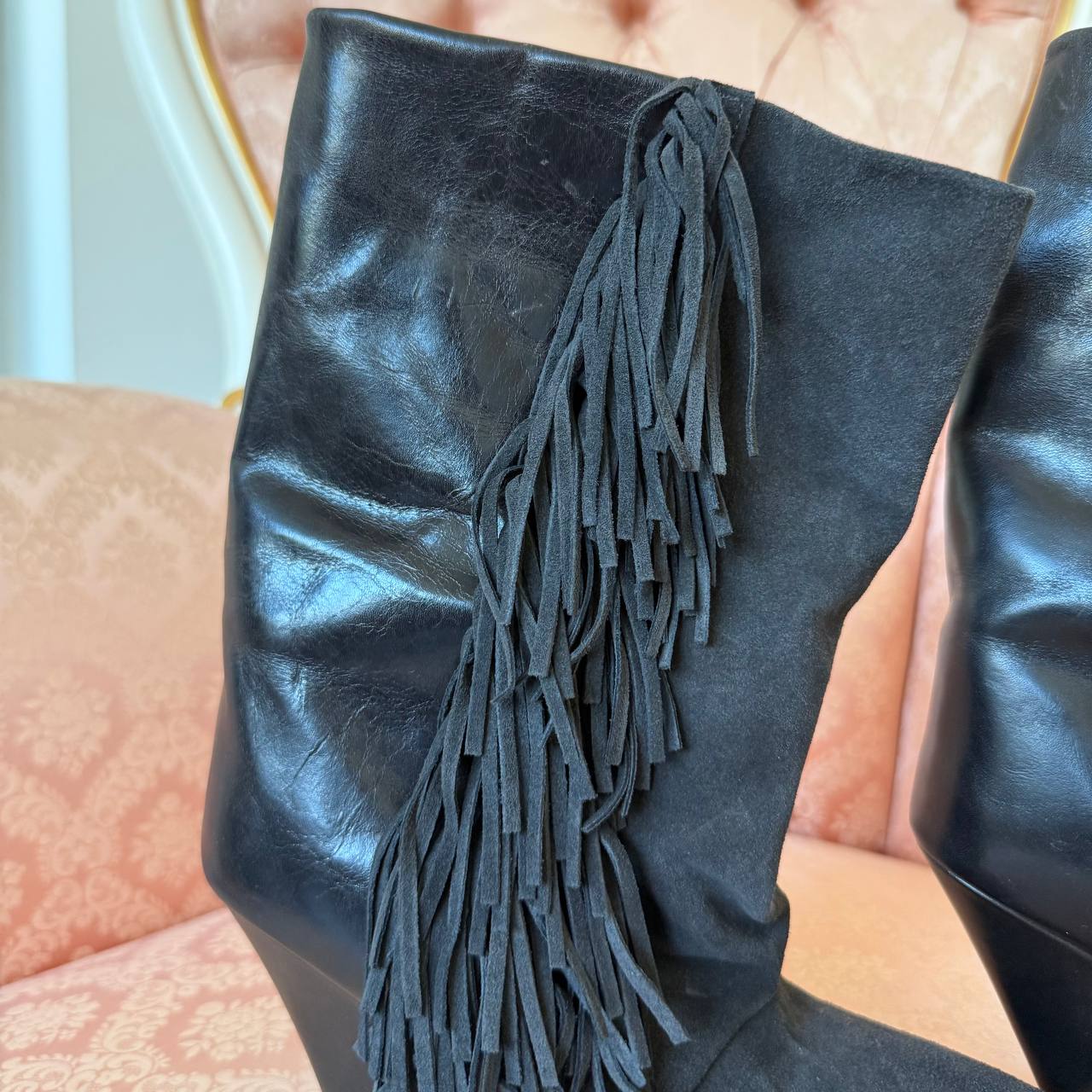 Isabel Marant pour H&M 2013 fringe ankle boots