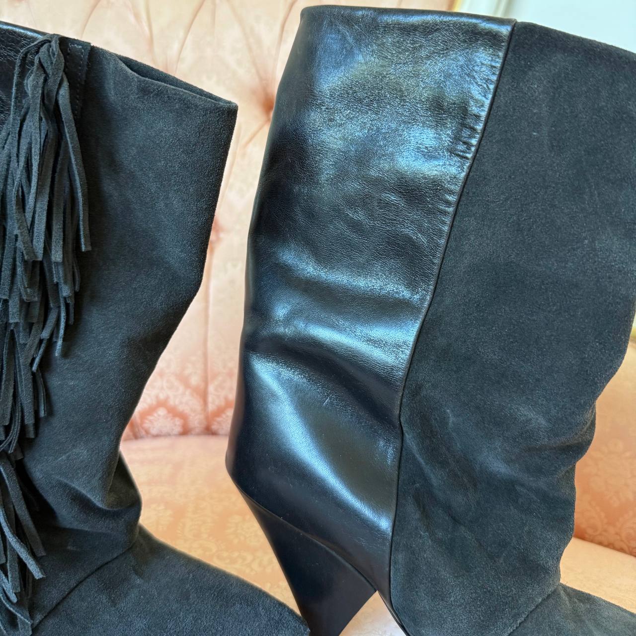 Isabel Marant pour H&M 2013 fringe ankle boots
