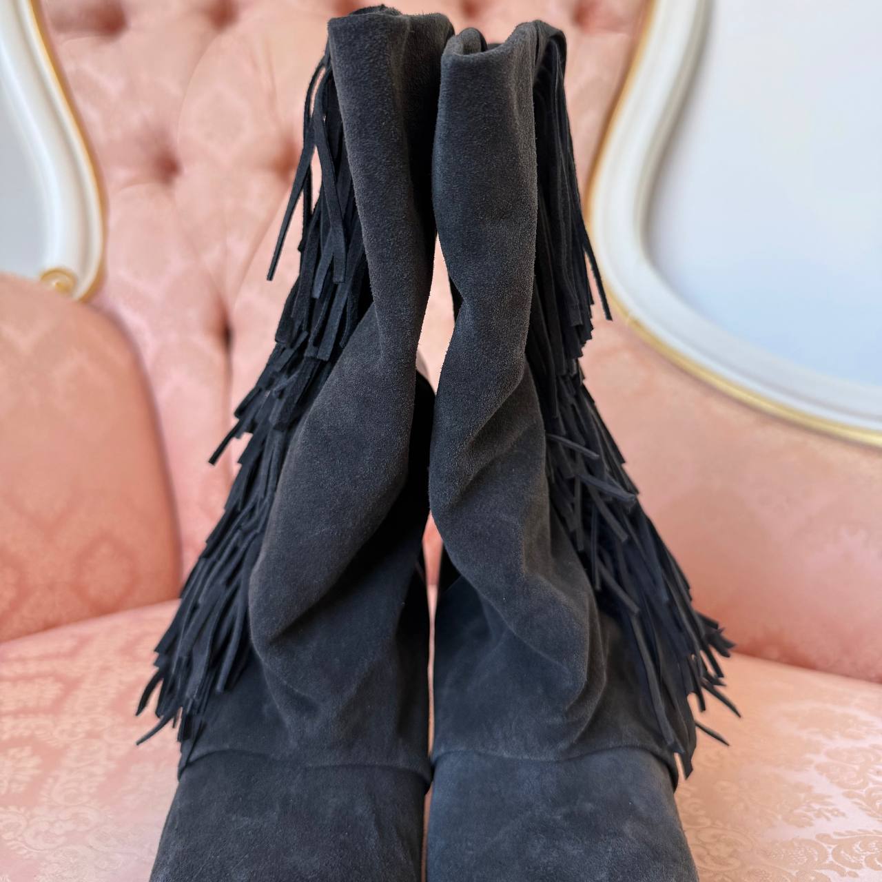 Isabel Marant pour H&M 2013 fringe ankle boots