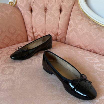 Chanel ballet flats ballerina shoes