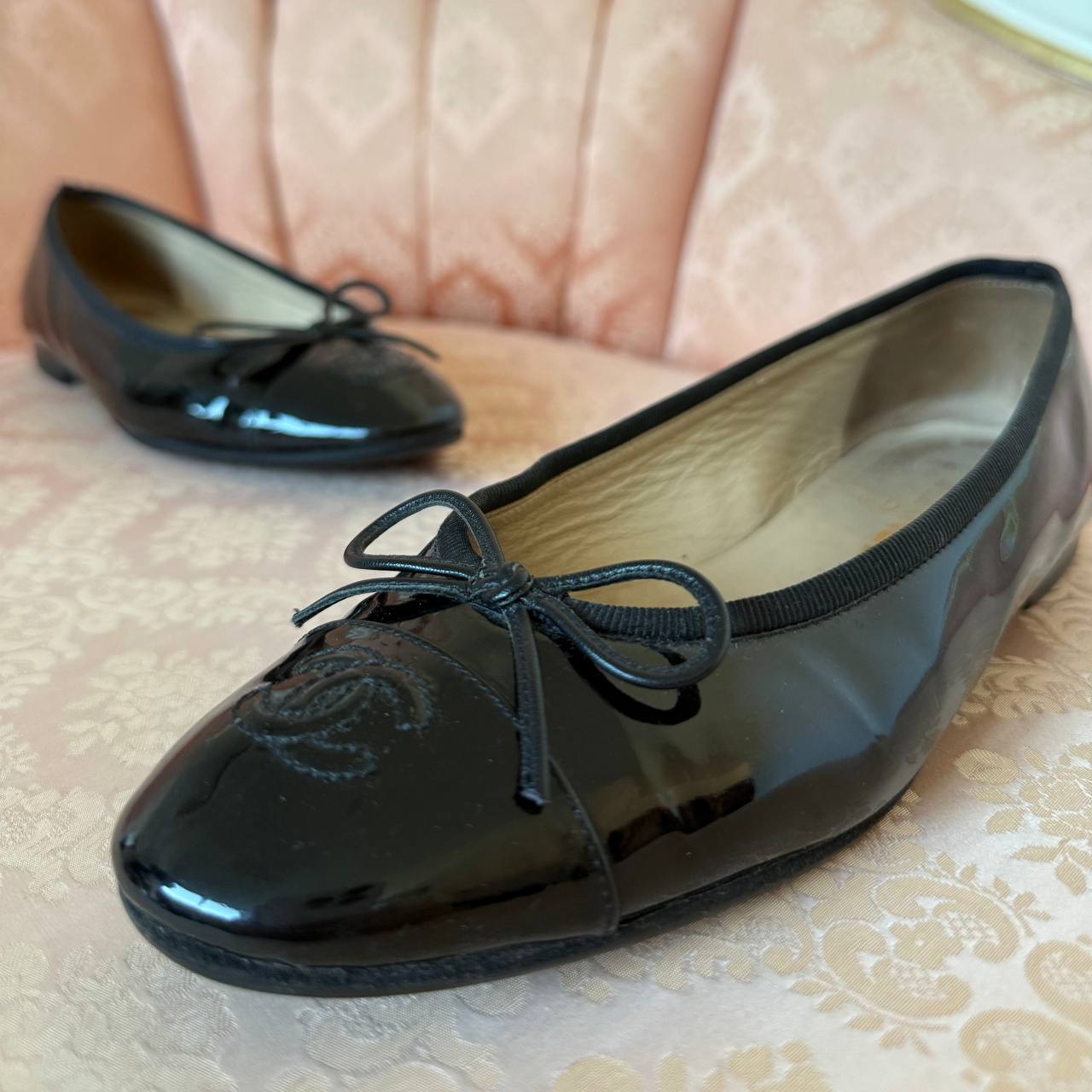 Chanel ballet flats ballerina shoes