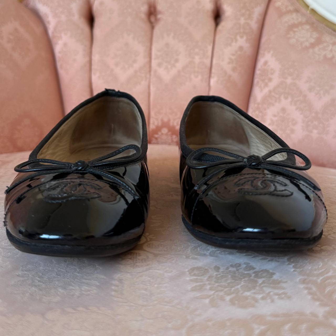 Chanel ballet flats ballerina shoes