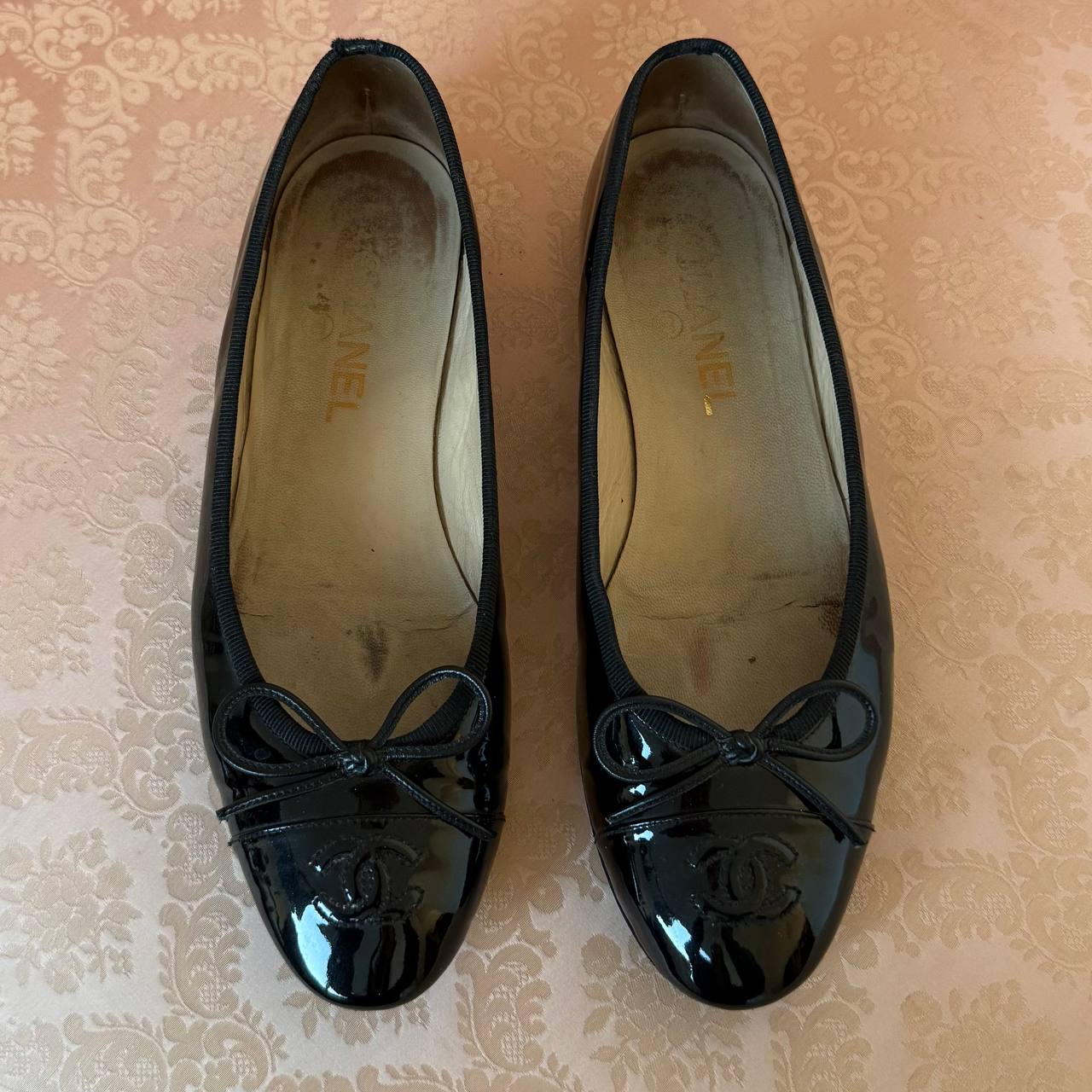 Chanel ballet flats ballerina shoes