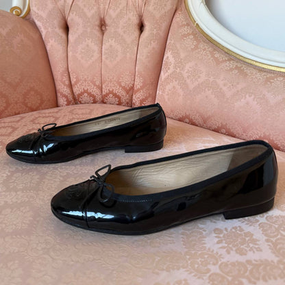 Chanel ballet flats ballerina shoes