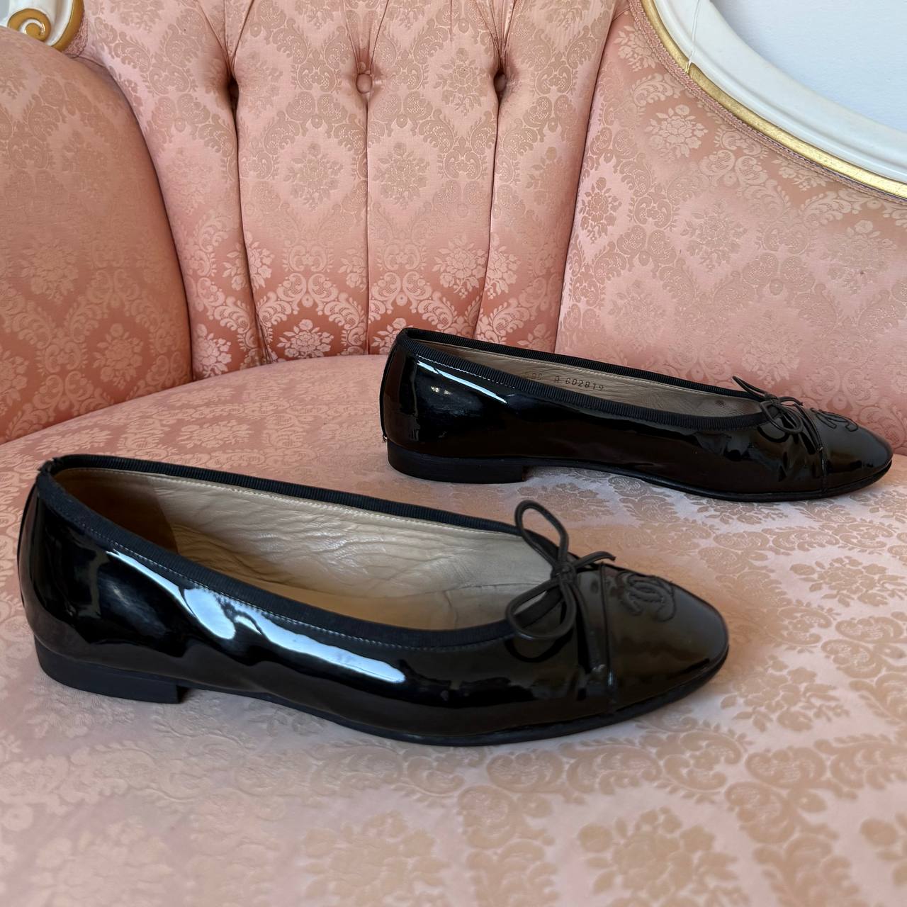Chanel ballet flats ballerina shoes