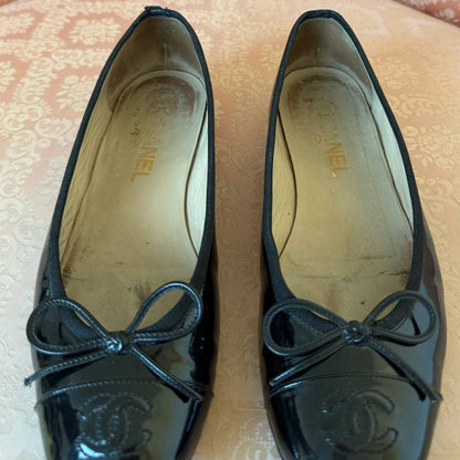 Chanel ballet flats ballerina shoes