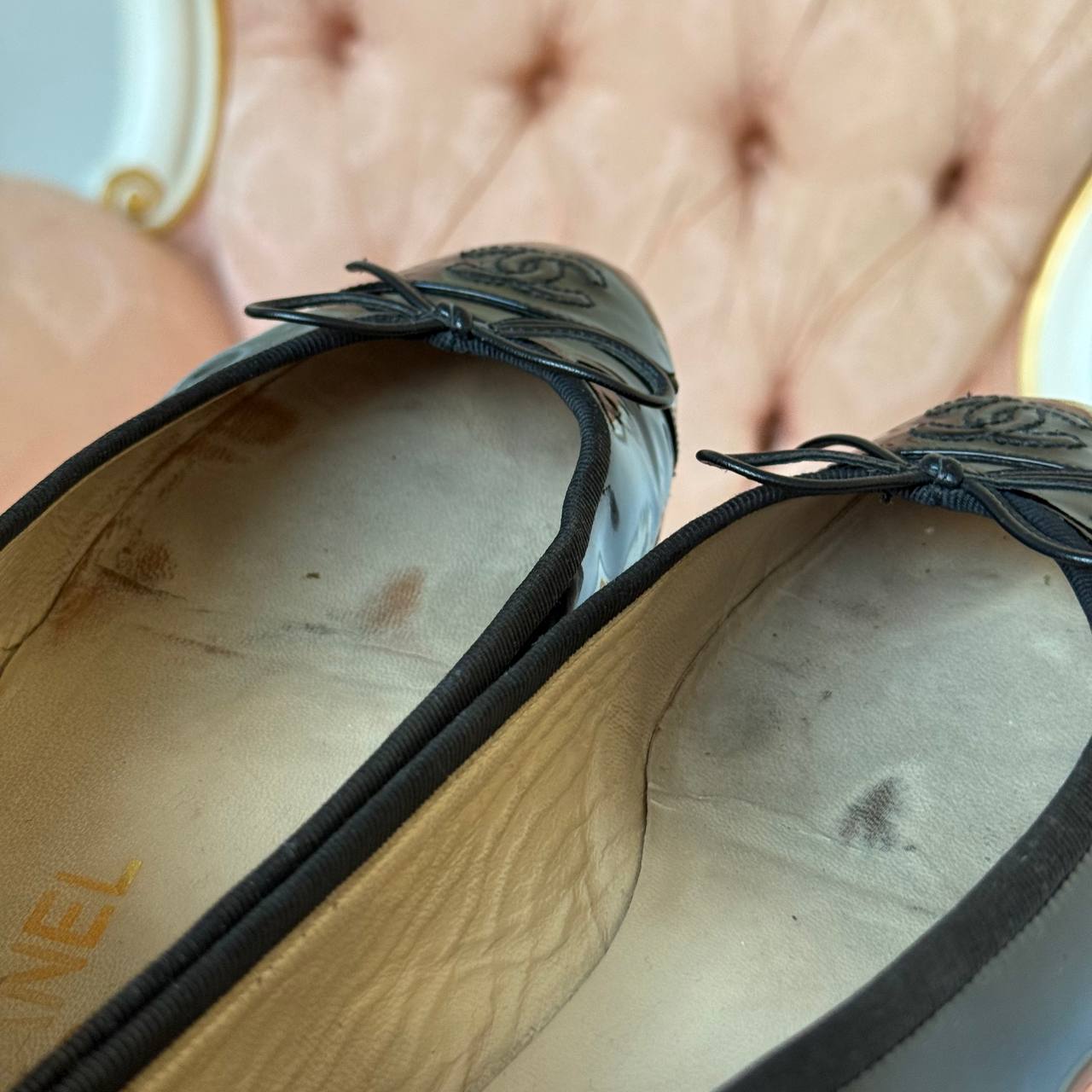 Chanel ballet flats ballerina shoes