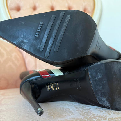 Le Silla racing boots with pointed heels