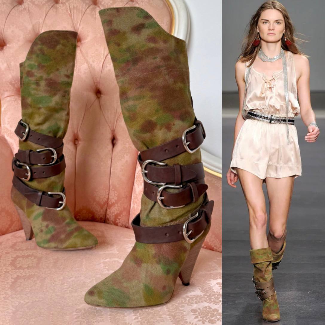 Isabel Marant SS2010 RTW Dampa boots