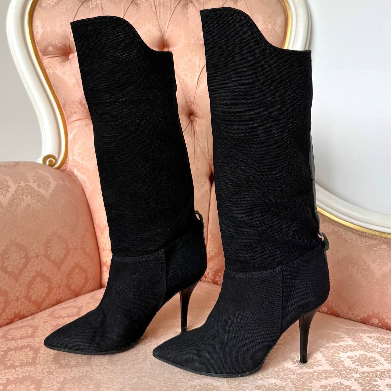 Isabel Marant black Franklin boots