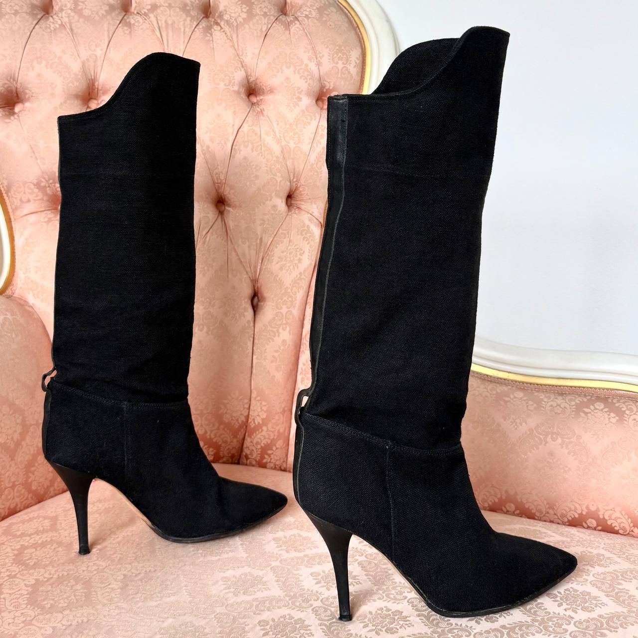 Isabel Marant black Franklin boots