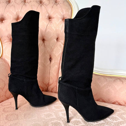 Isabel Marant black Franklin boots