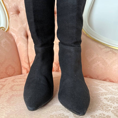 Isabel Marant black Franklin boots