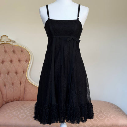 Dolce&Gabbana lace mini babydoll dress