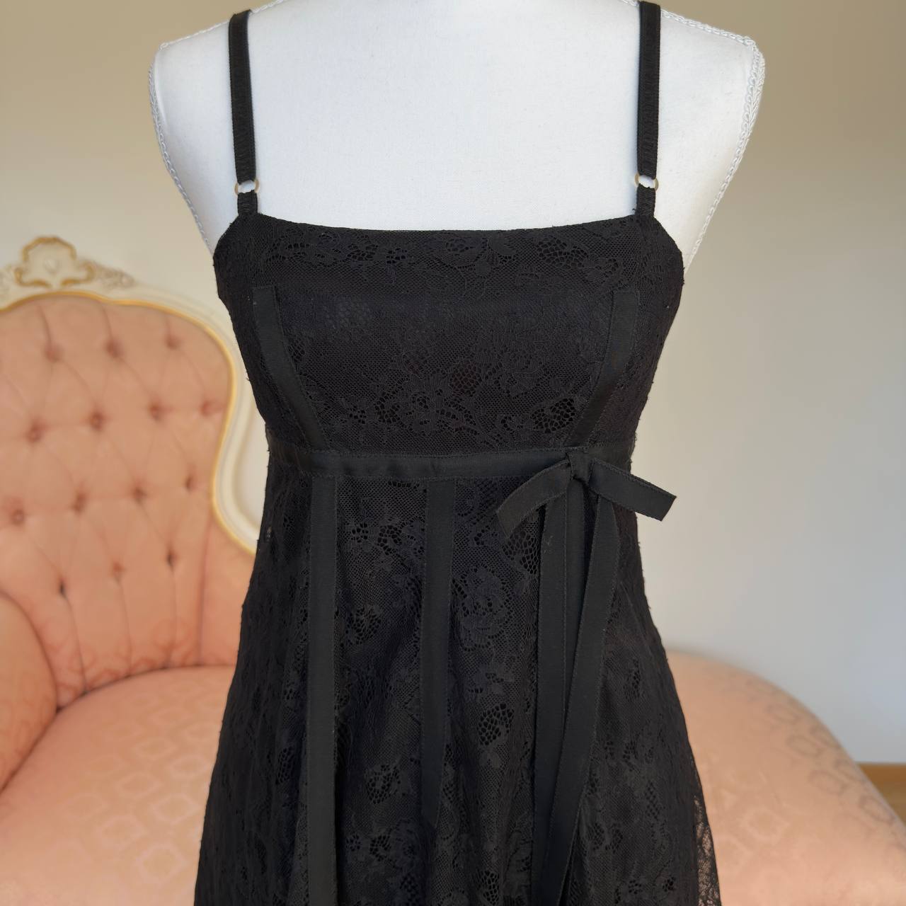 Dolce&Gabbana lace mini babydoll dress