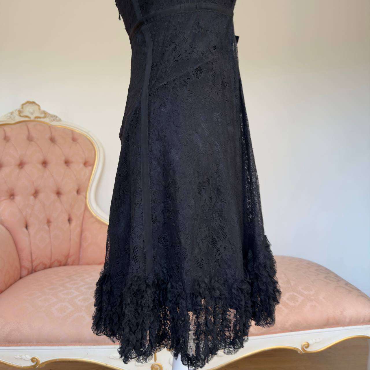 Dolce&Gabbana lace mini babydoll dress