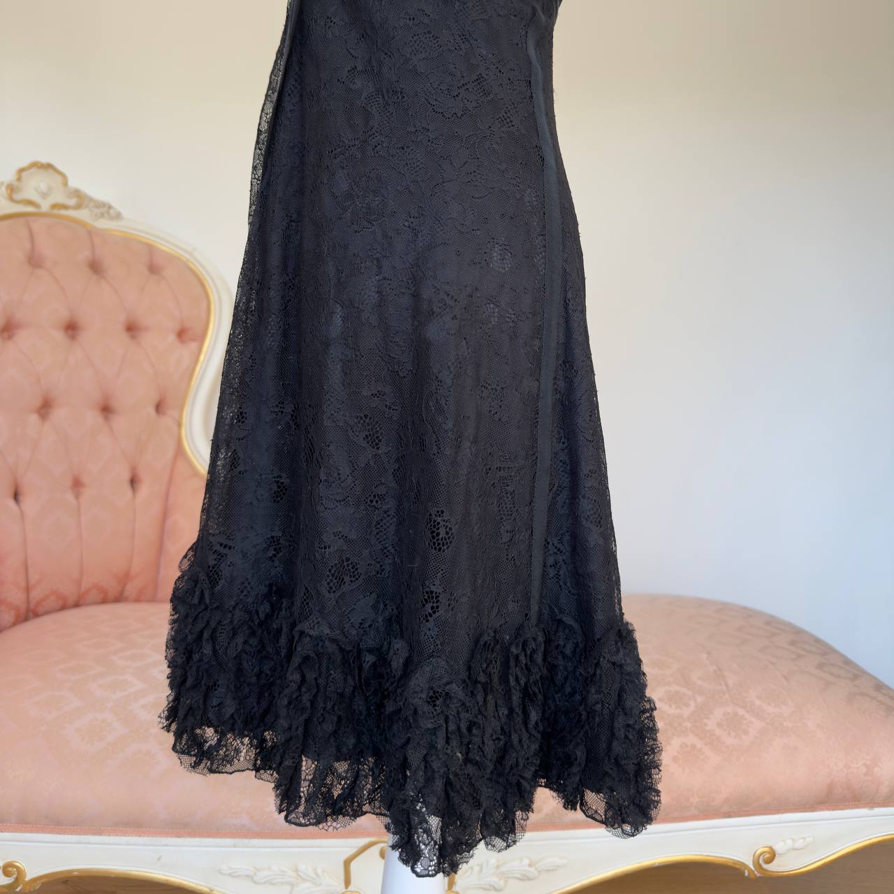 Dolce&Gabbana lace mini babydoll dress