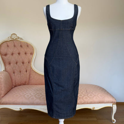 Dolce&Gabbana denim bodycon dress