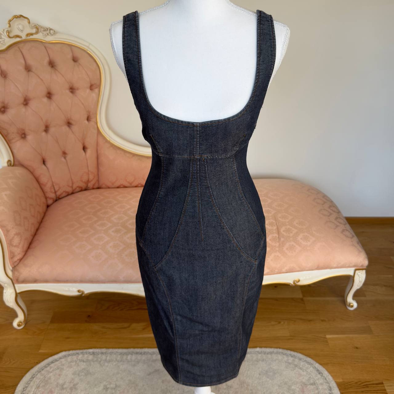 Dolce&Gabbana denim bodycon dress