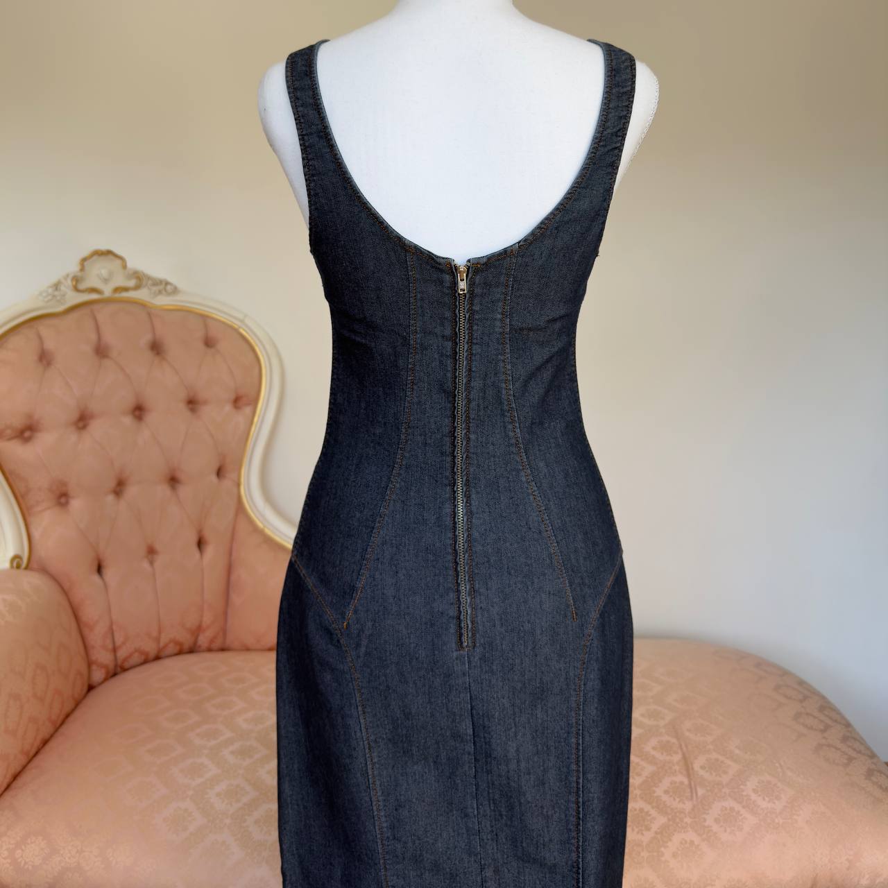 Dolce&Gabbana denim bodycon dress