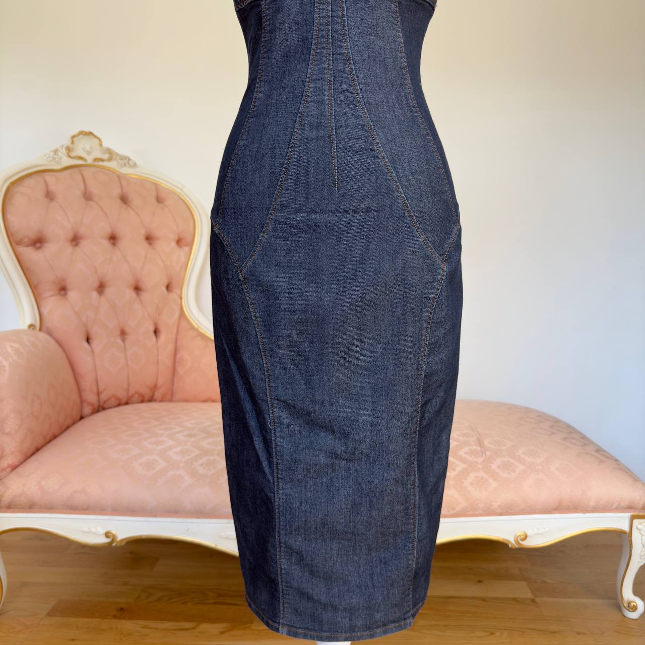 Dolce&Gabbana denim bodycon dress