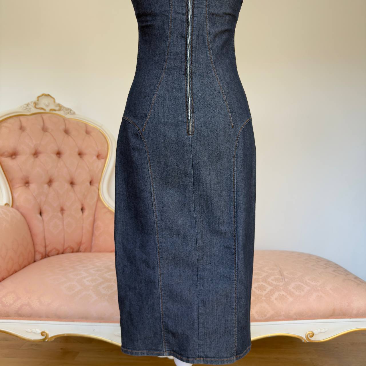 Dolce&Gabbana denim bodycon dress