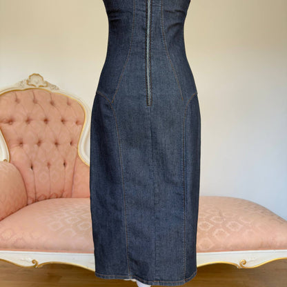 Dolce&Gabbana denim bodycon dress