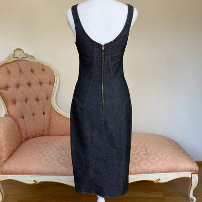 Dolce&Gabbana denim bodycon dress