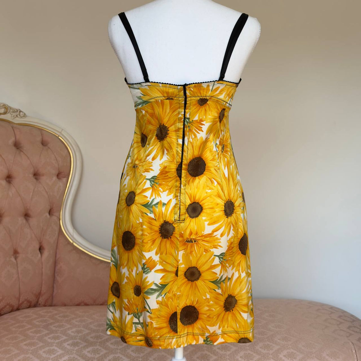 Dolce&Gabbana “Girasoli” Sunflower print dress