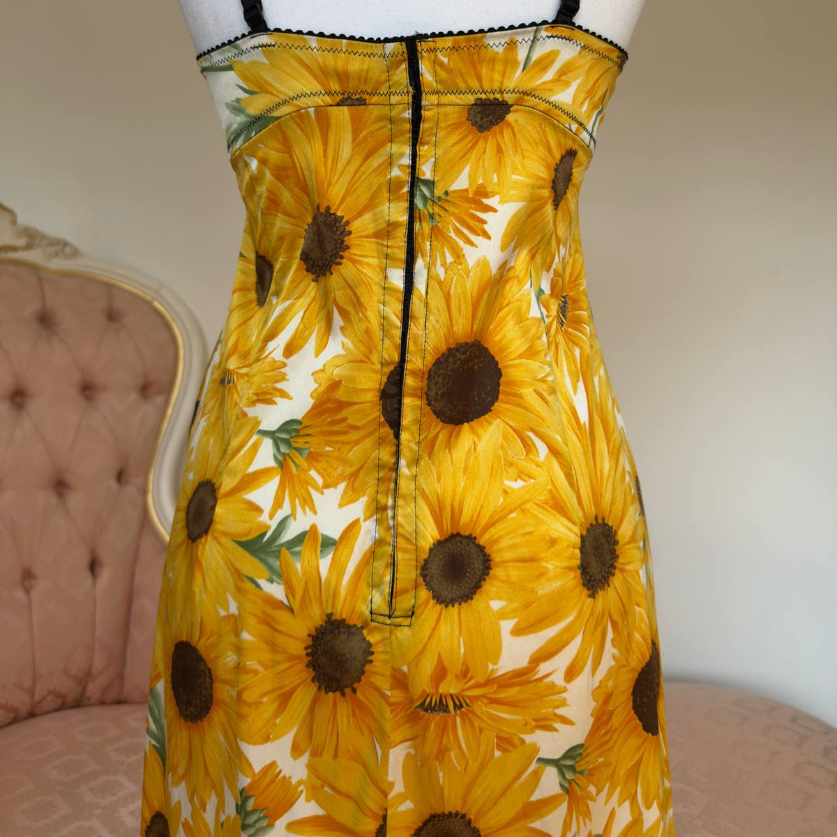 Dolce&Gabbana “Girasoli” Sunflower print dress