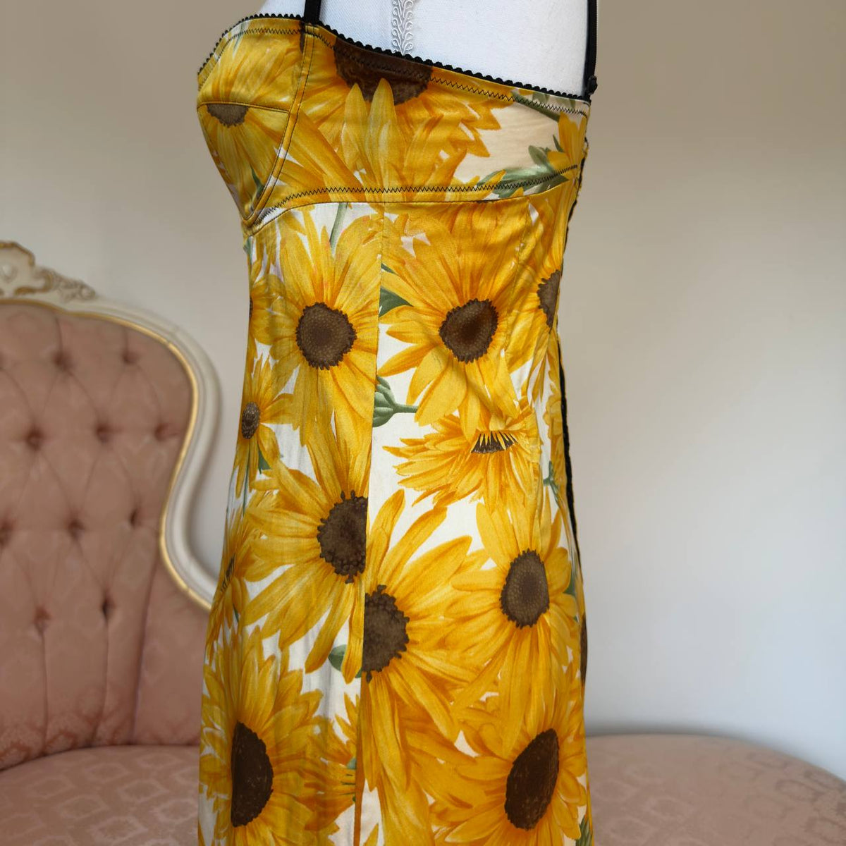 Dolce&Gabbana “Girasoli” Sunflower print dress