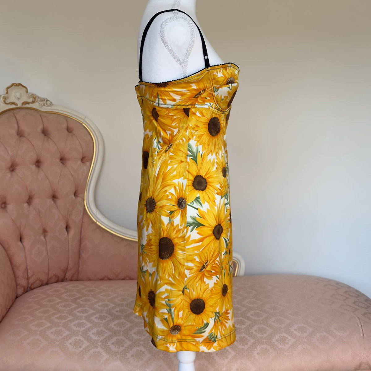 Dolce&Gabbana “Girasoli” Sunflower print dress
