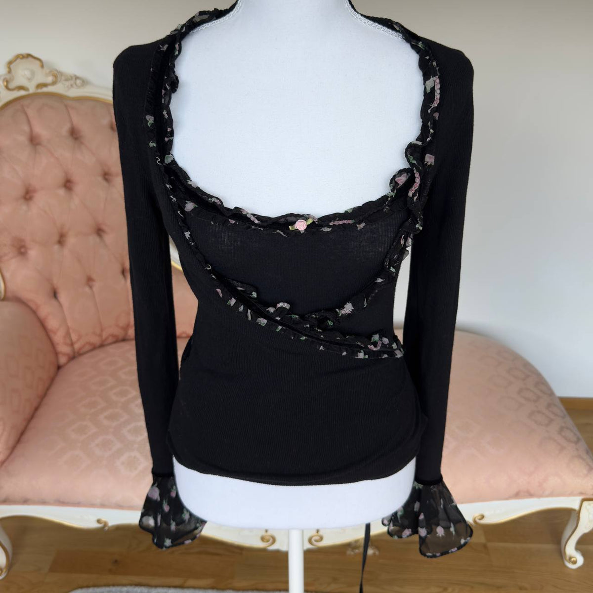 Blumarine twin set cardigan and top
