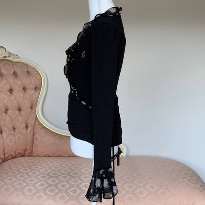 Blumarine twin set cardigan and top