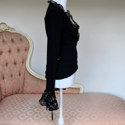 Blumarine twin set cardigan and top