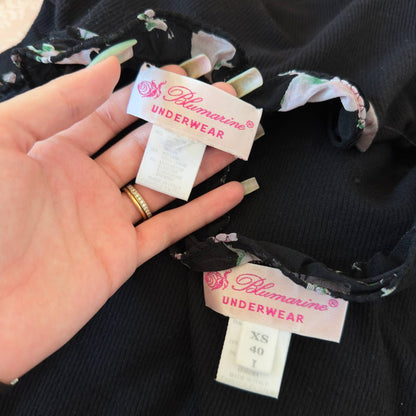 Blumarine twin set cardigan and top