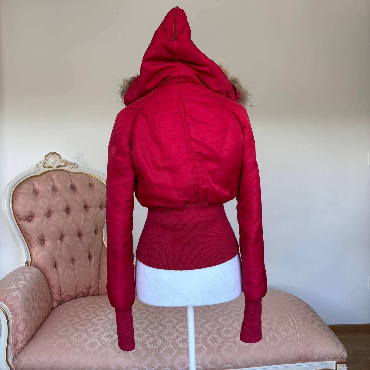 Royal Collection corseted puffer coat