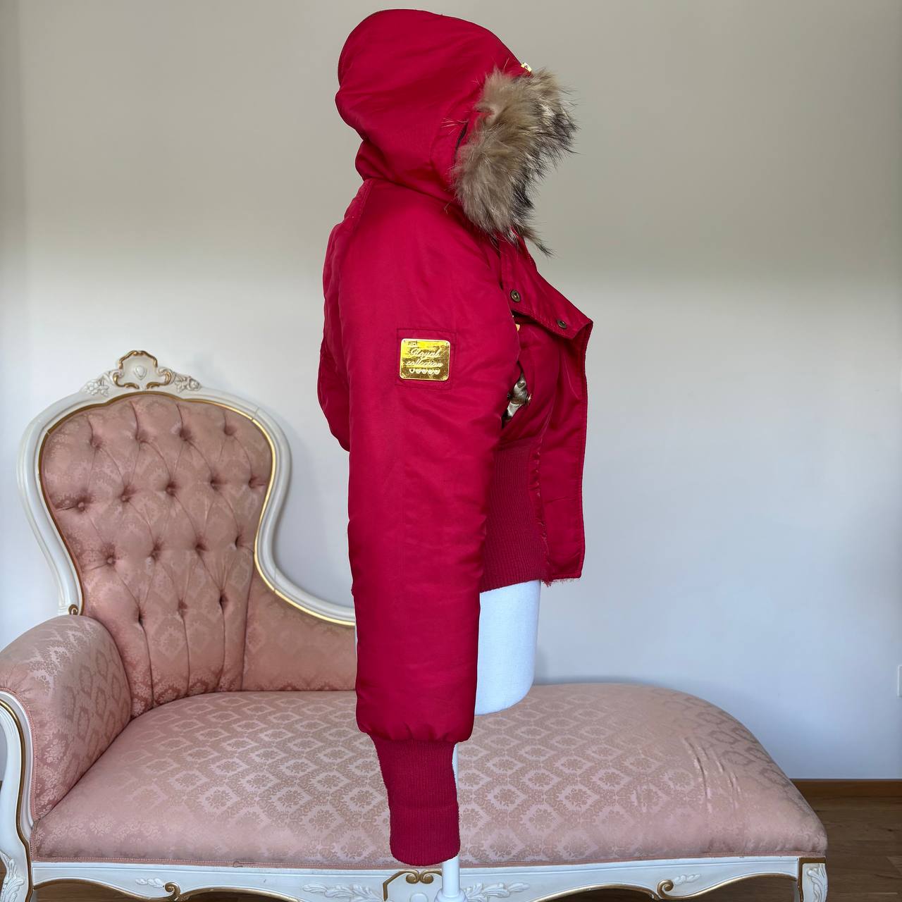 Royal Collection corseted puffer coat